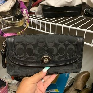 Coach wristlet